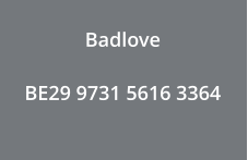 Badlove  BE29 9731 5616 3364